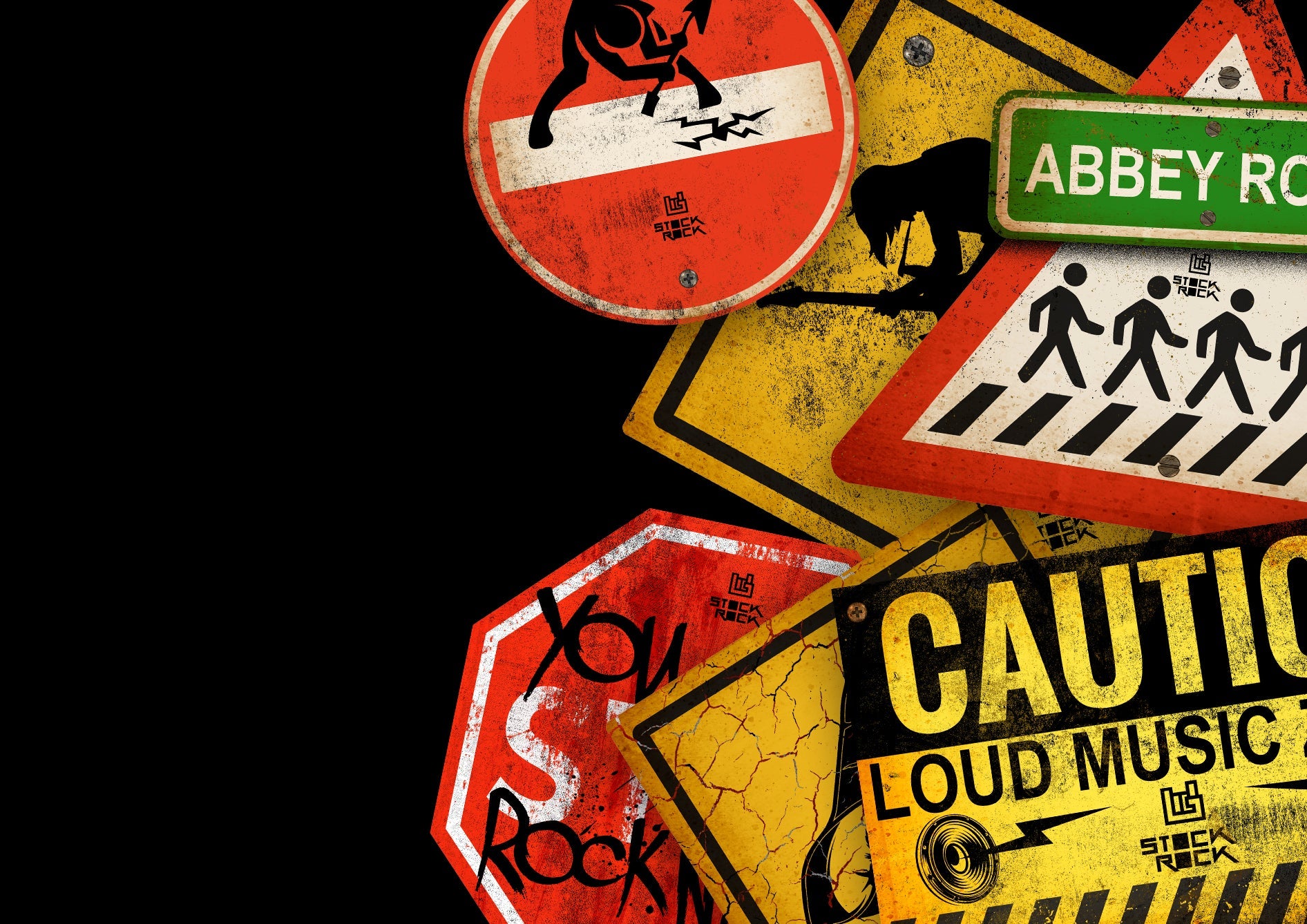 Placas de metal
