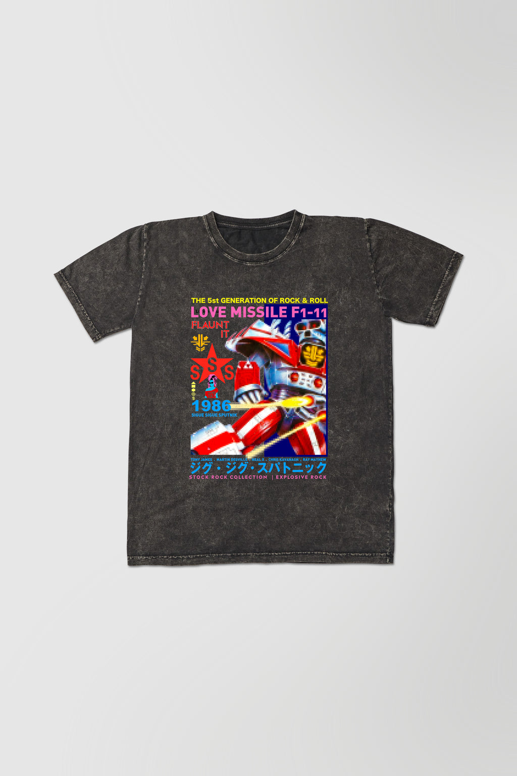 Camiseta Tradicional Masculina Love Missile