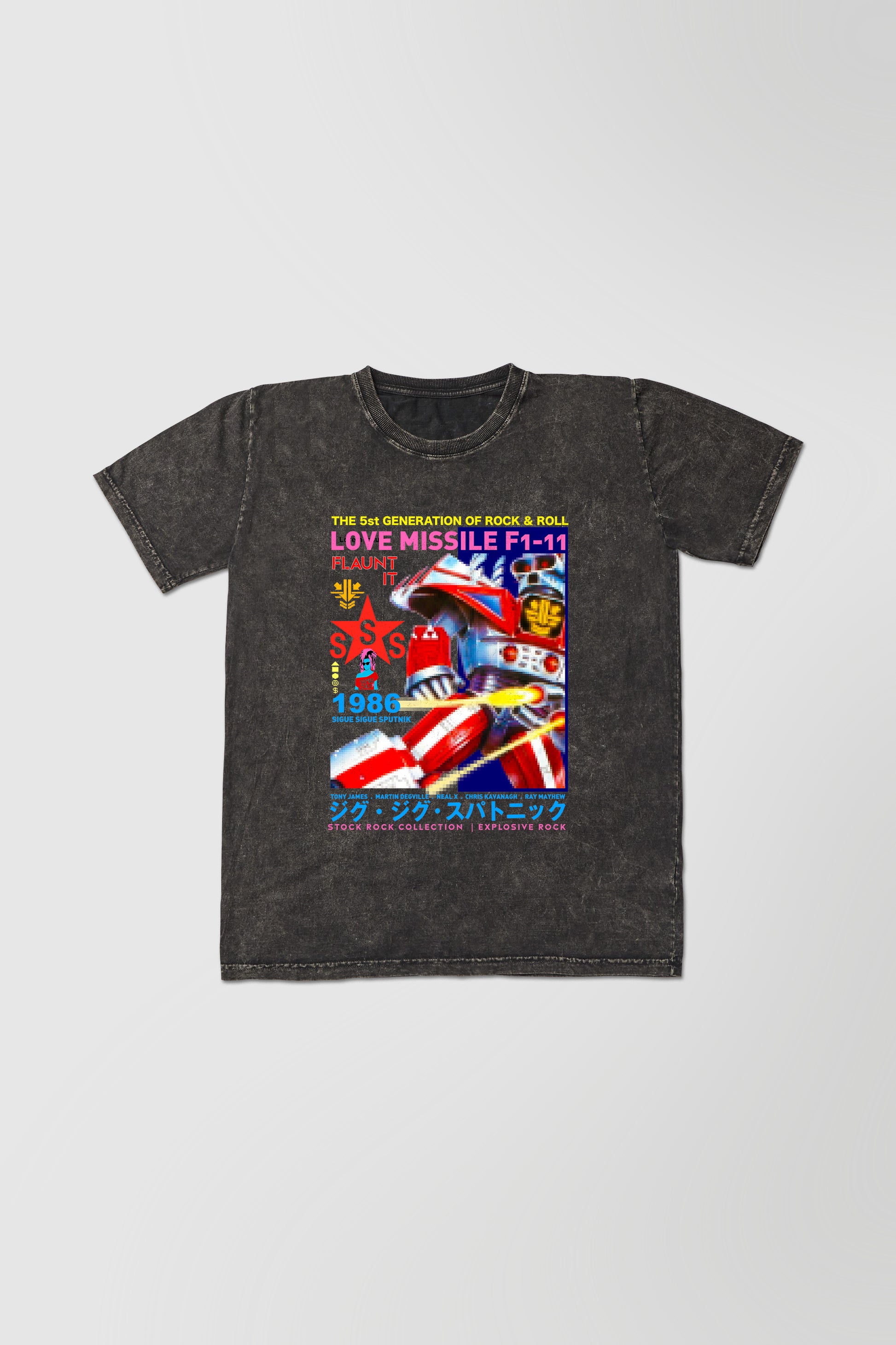 Camiseta Tradicional Masculina Love Missile