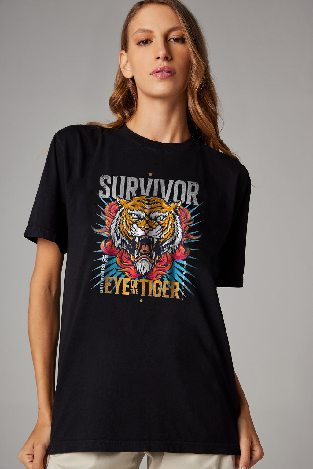 Camiseta Feminina Eye Of The Tiger