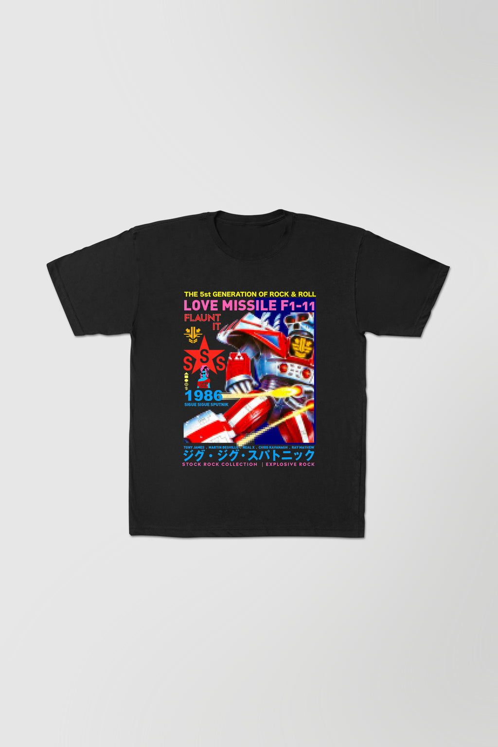 Camiseta Tradicional Masculina Love Missile