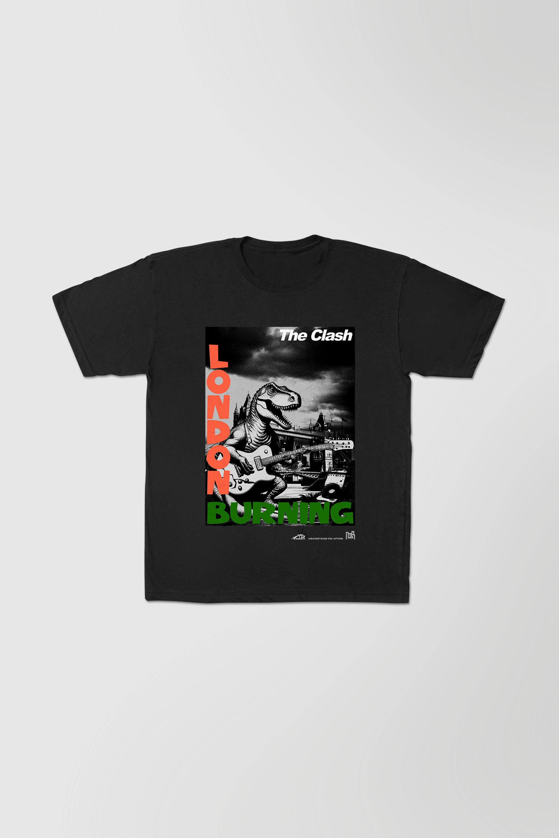 Camiseta Tradicional Masculina ⁠London Burning