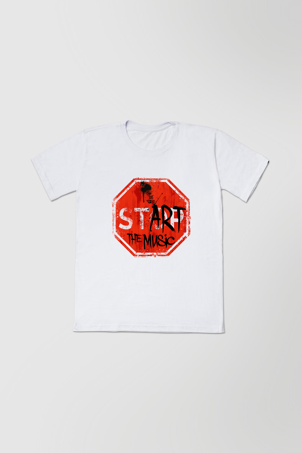 Camiseta Tradicional Masculina ⁠⁠Start The Music