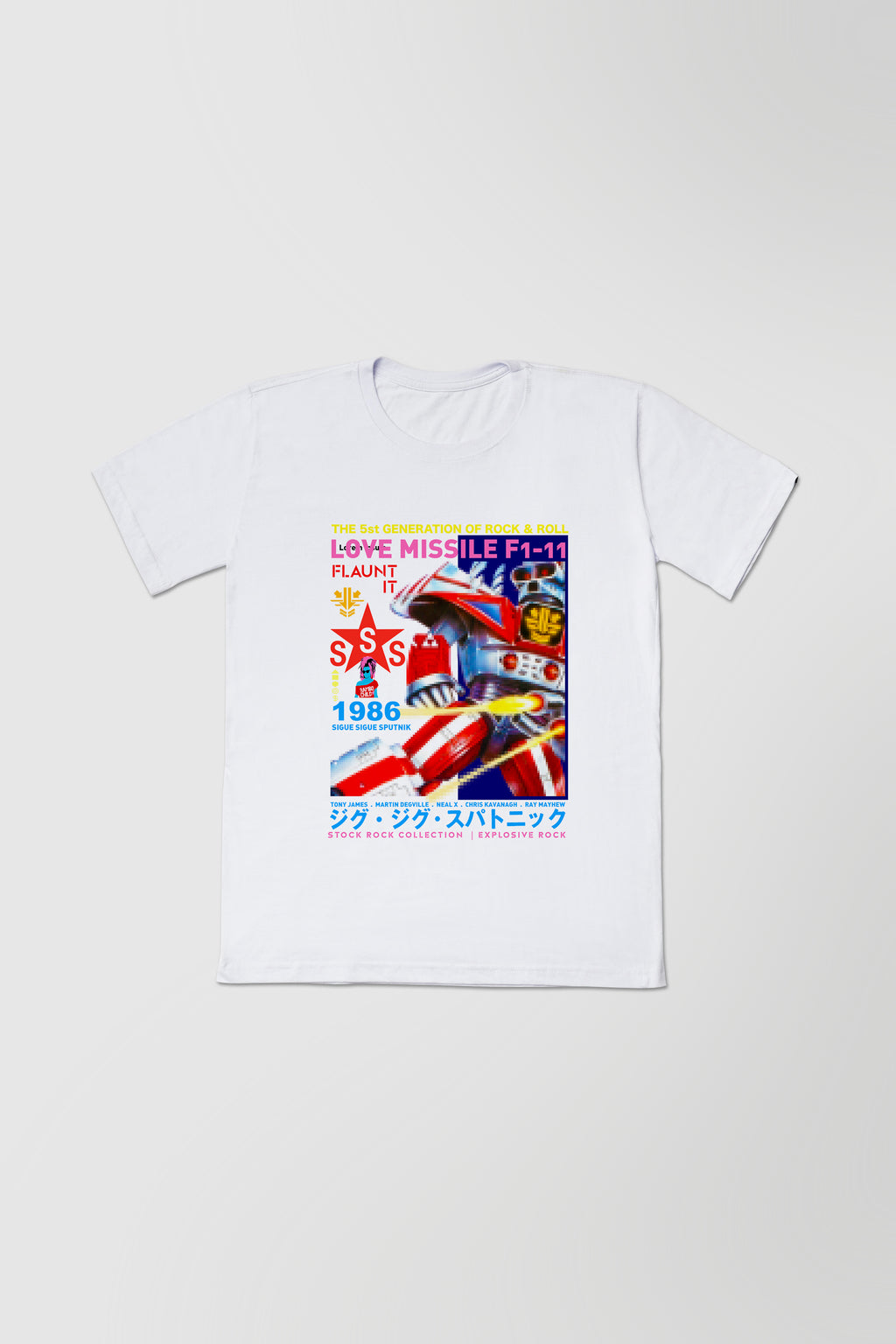 Camiseta Tradicional Masculina Love Missile