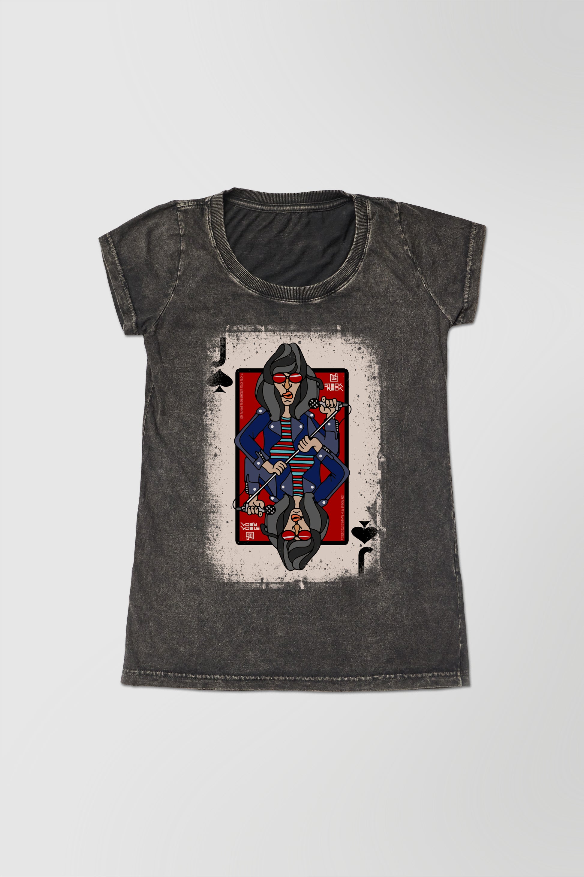 Camiseta Feminina  ⁠Joey Ramone