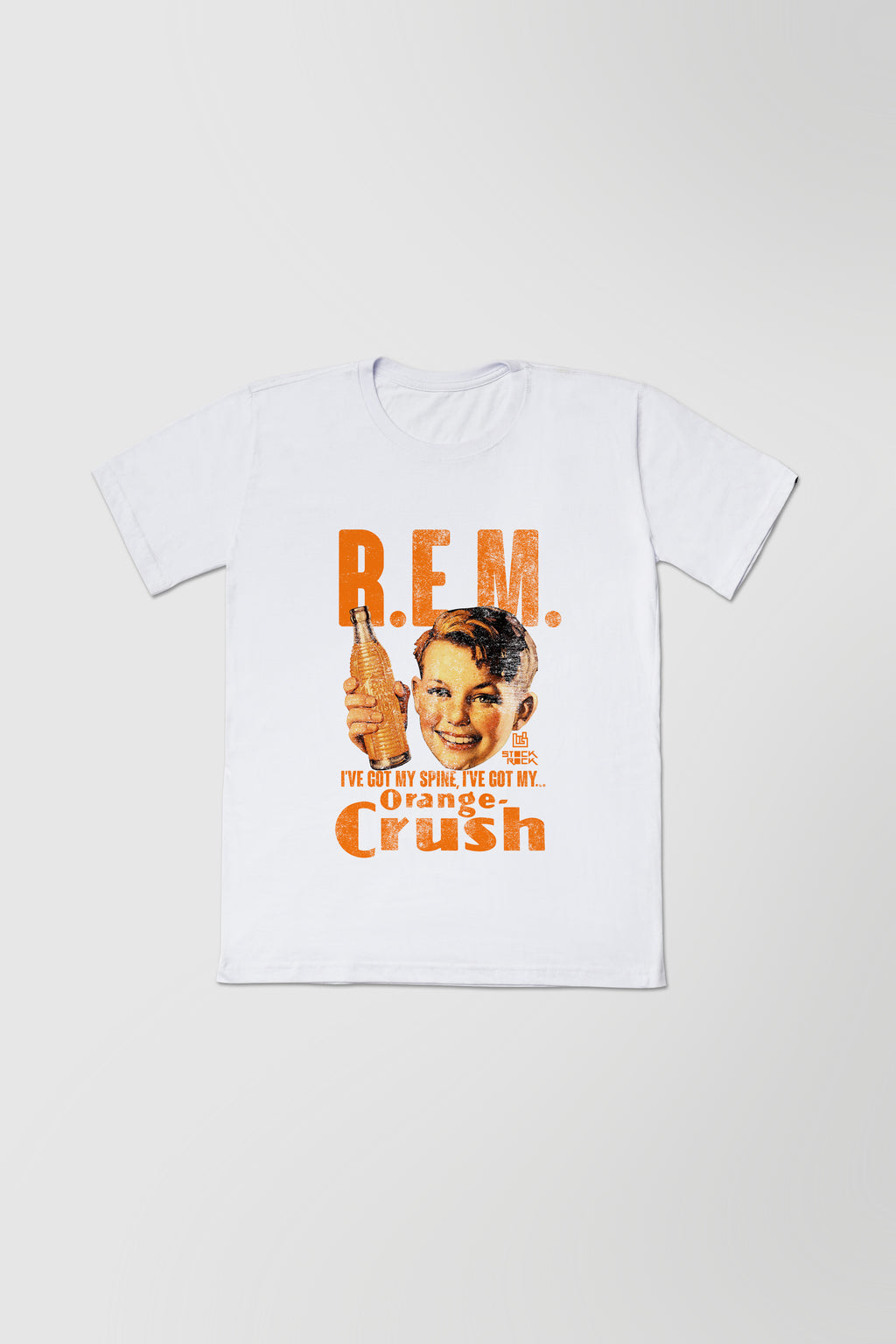 Camiseta Tradicional Masculina ⁠⁠Orange Crush