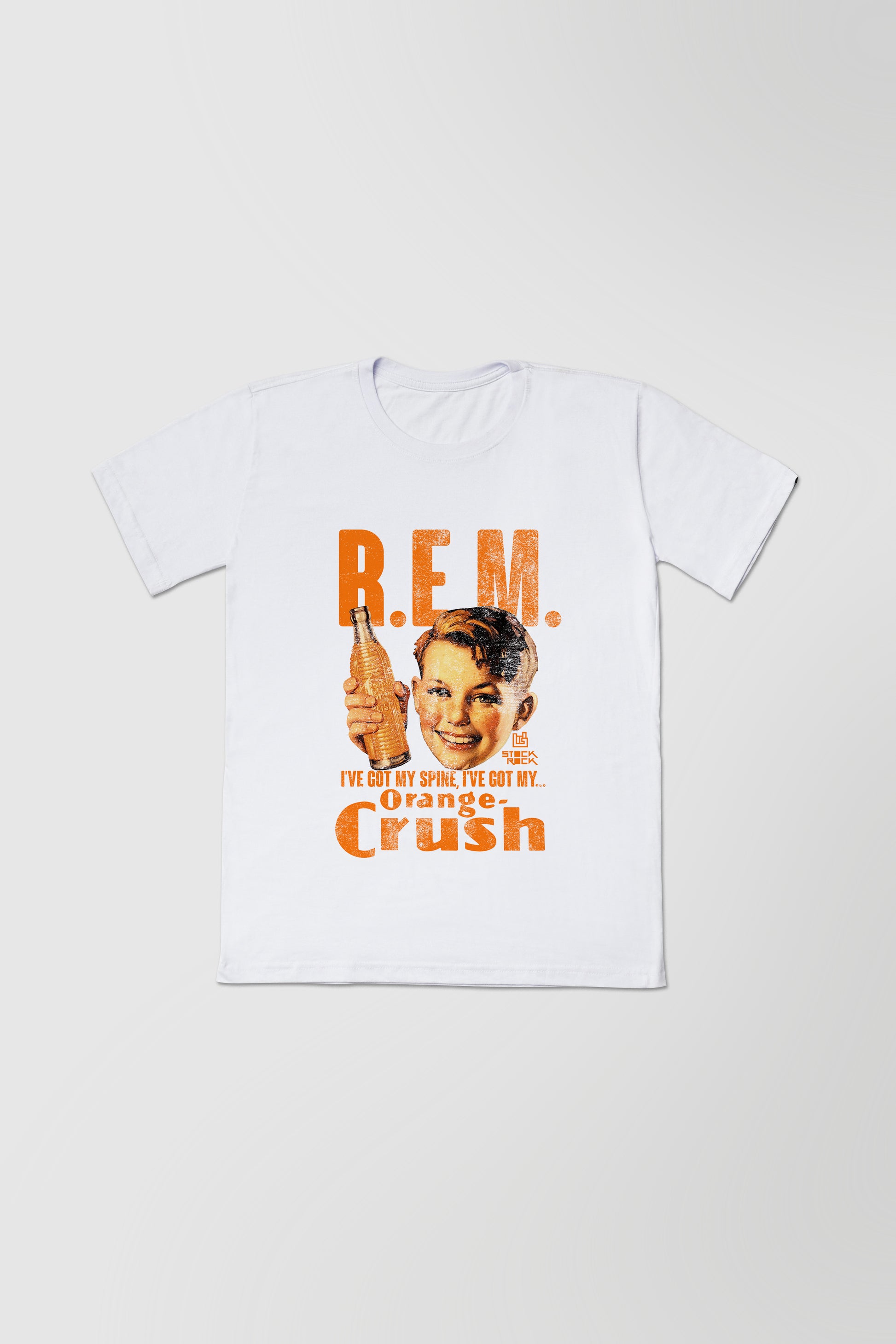 Camiseta Tradicional Masculina ⁠⁠Orange Crush