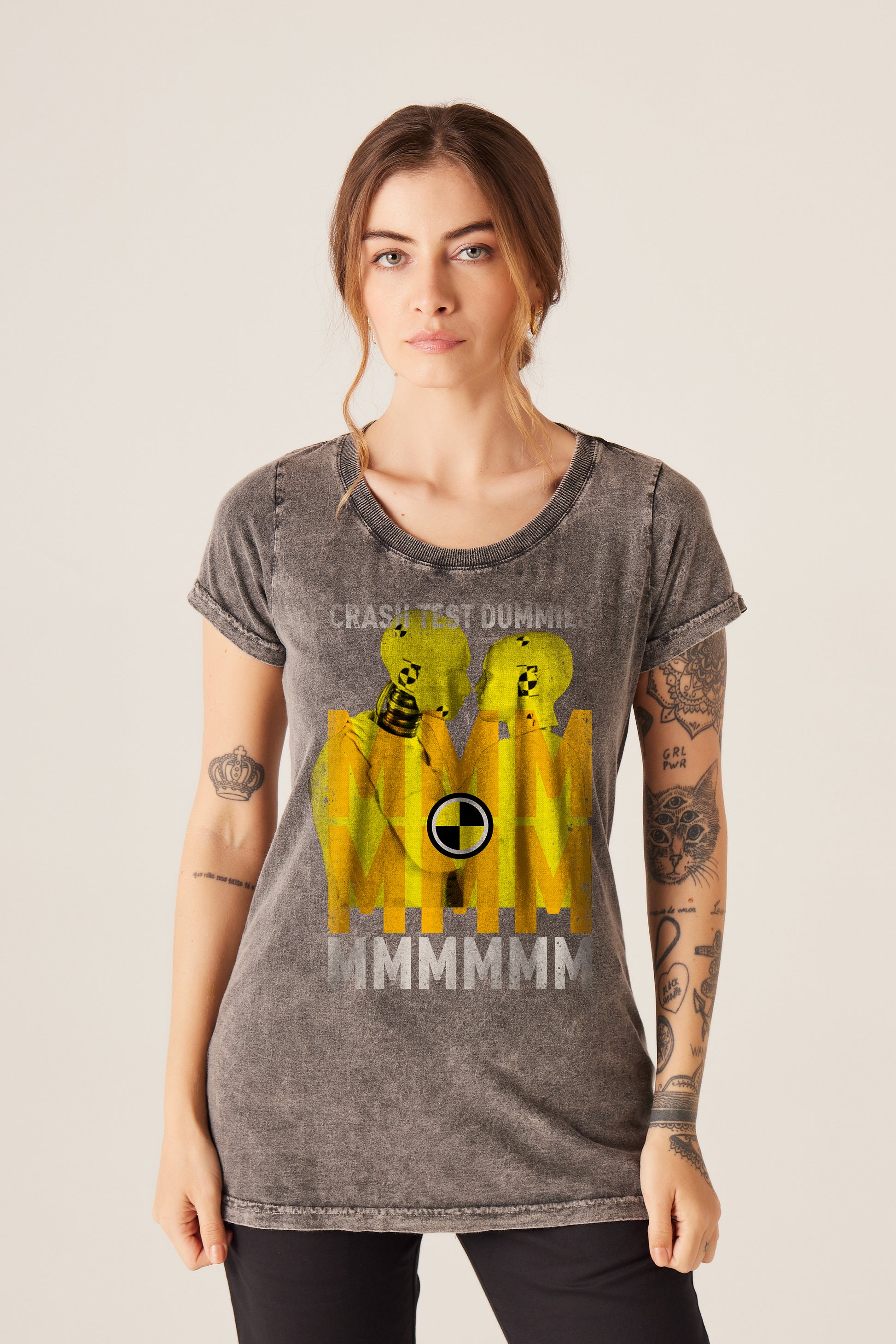 Camiseta Feminina Crash Test MmMm