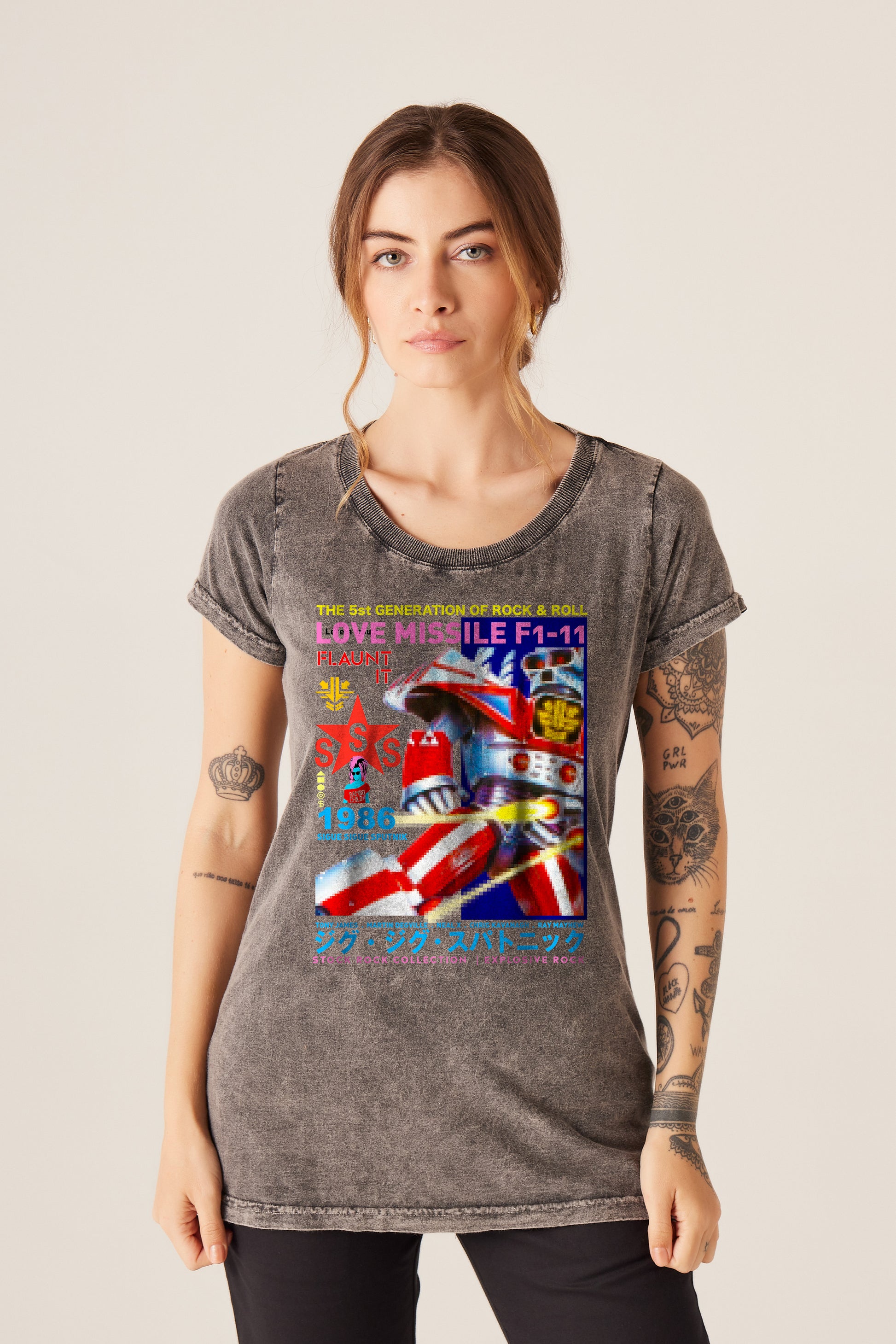 Camiseta Feminina Love Missile