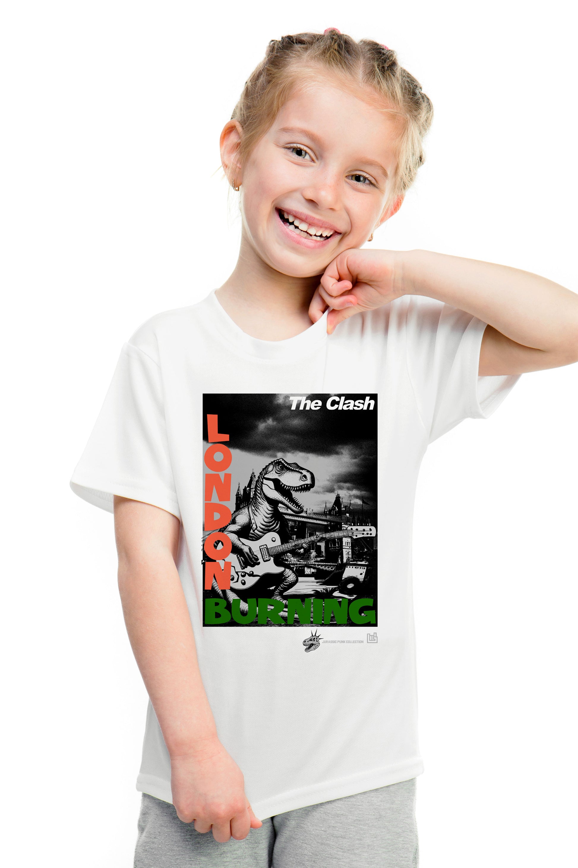 Camiseta Infantil ⁠London Burning