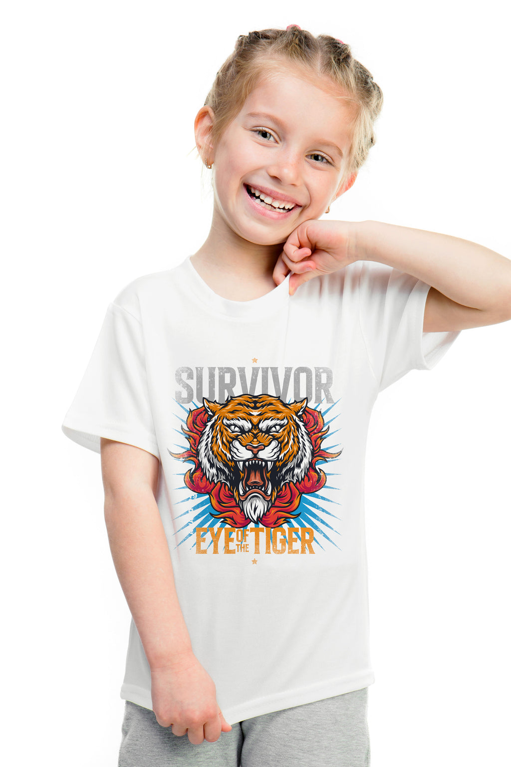 Camiseta Infantil ⁠⁠Eye Of The Tiger