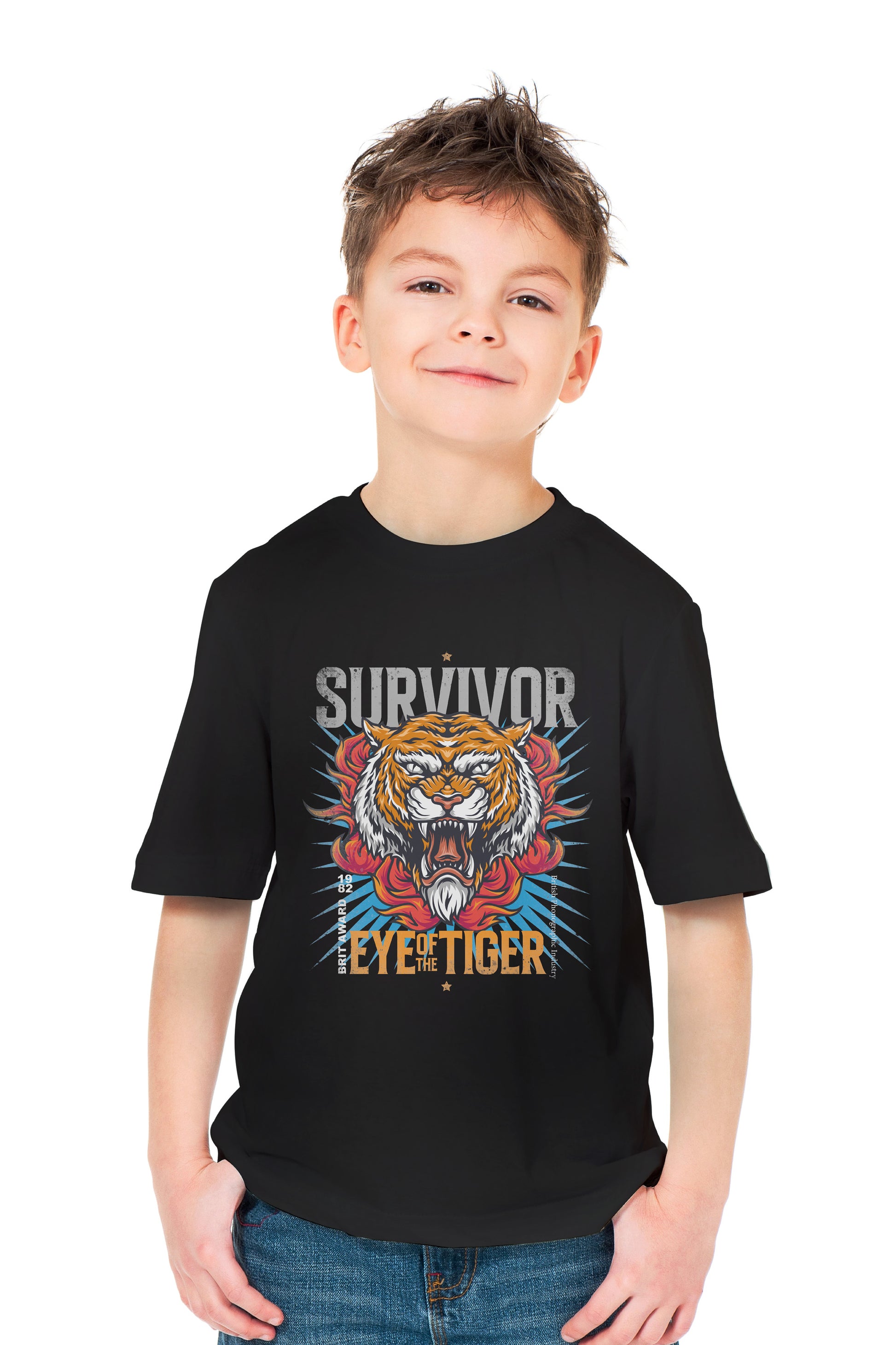 Camiseta Infantil ⁠⁠Eye Of The Tiger