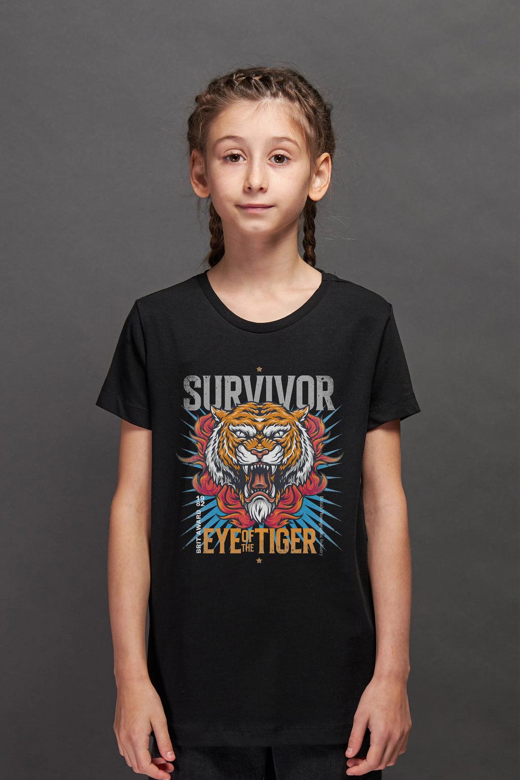 Camiseta Infantil ⁠⁠Eye Of The Tiger