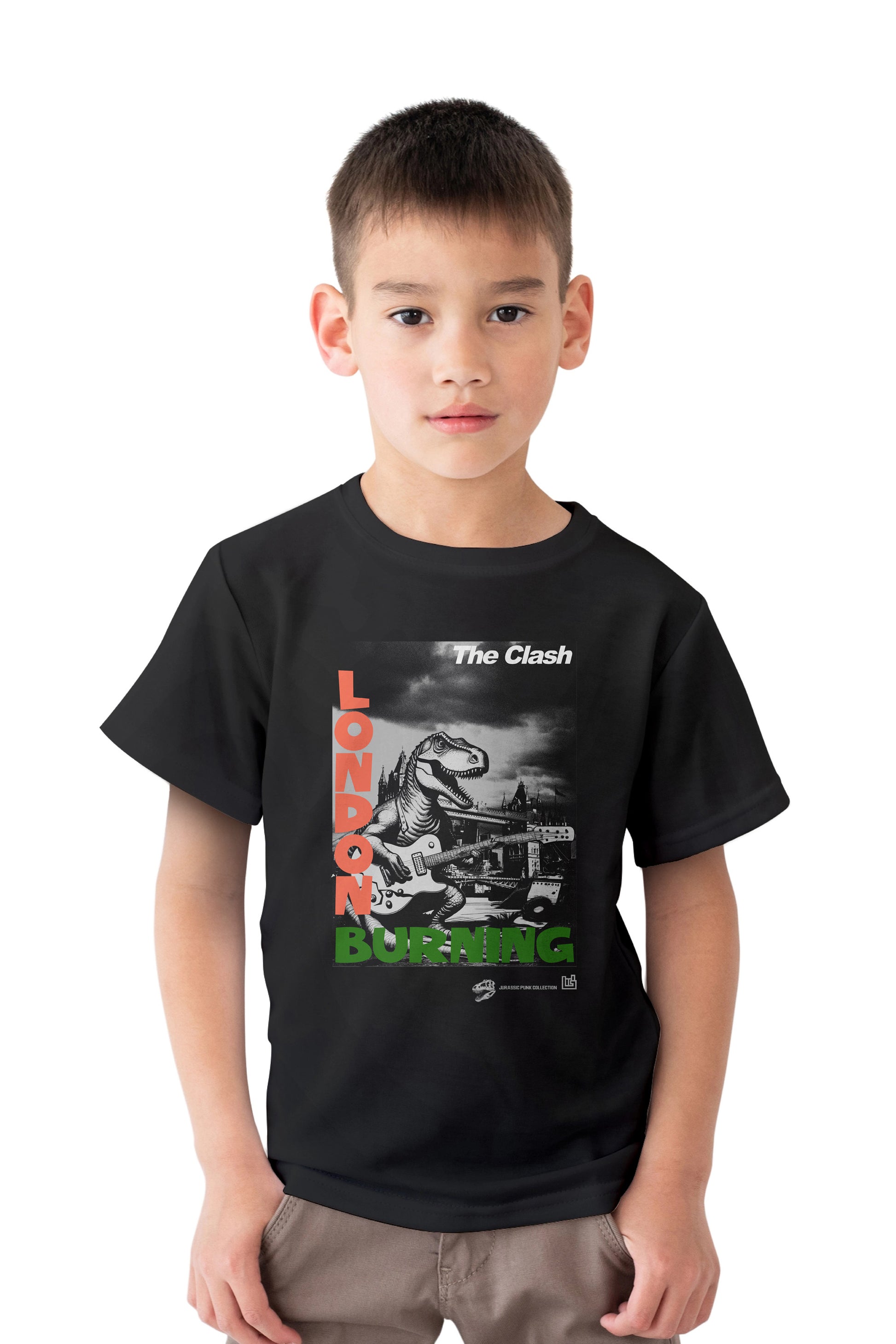 Camiseta Infantil ⁠London Burning