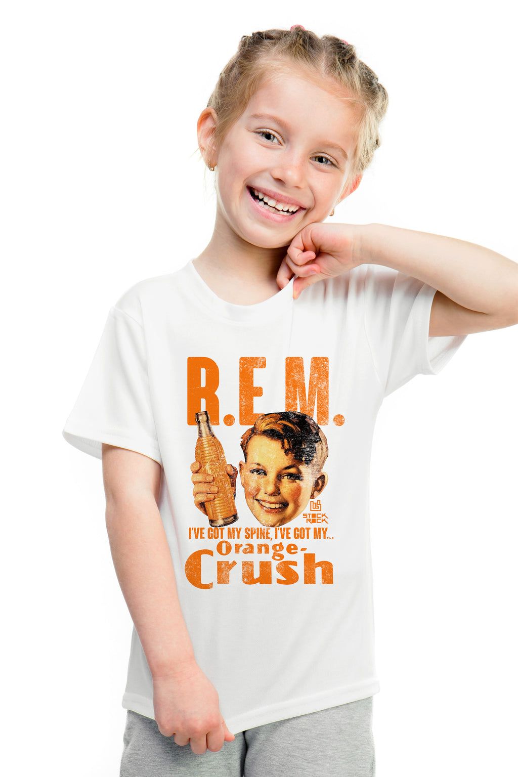 Camiseta Infantil ⁠⁠Orange Crush