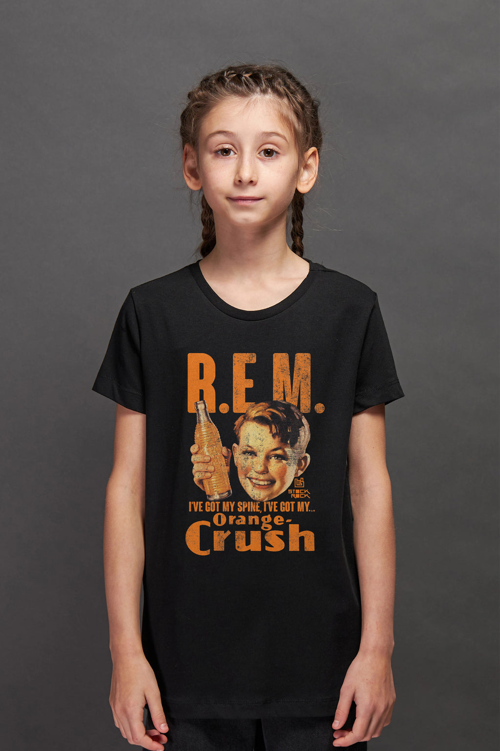 Camiseta Infantil ⁠⁠Orange Crush