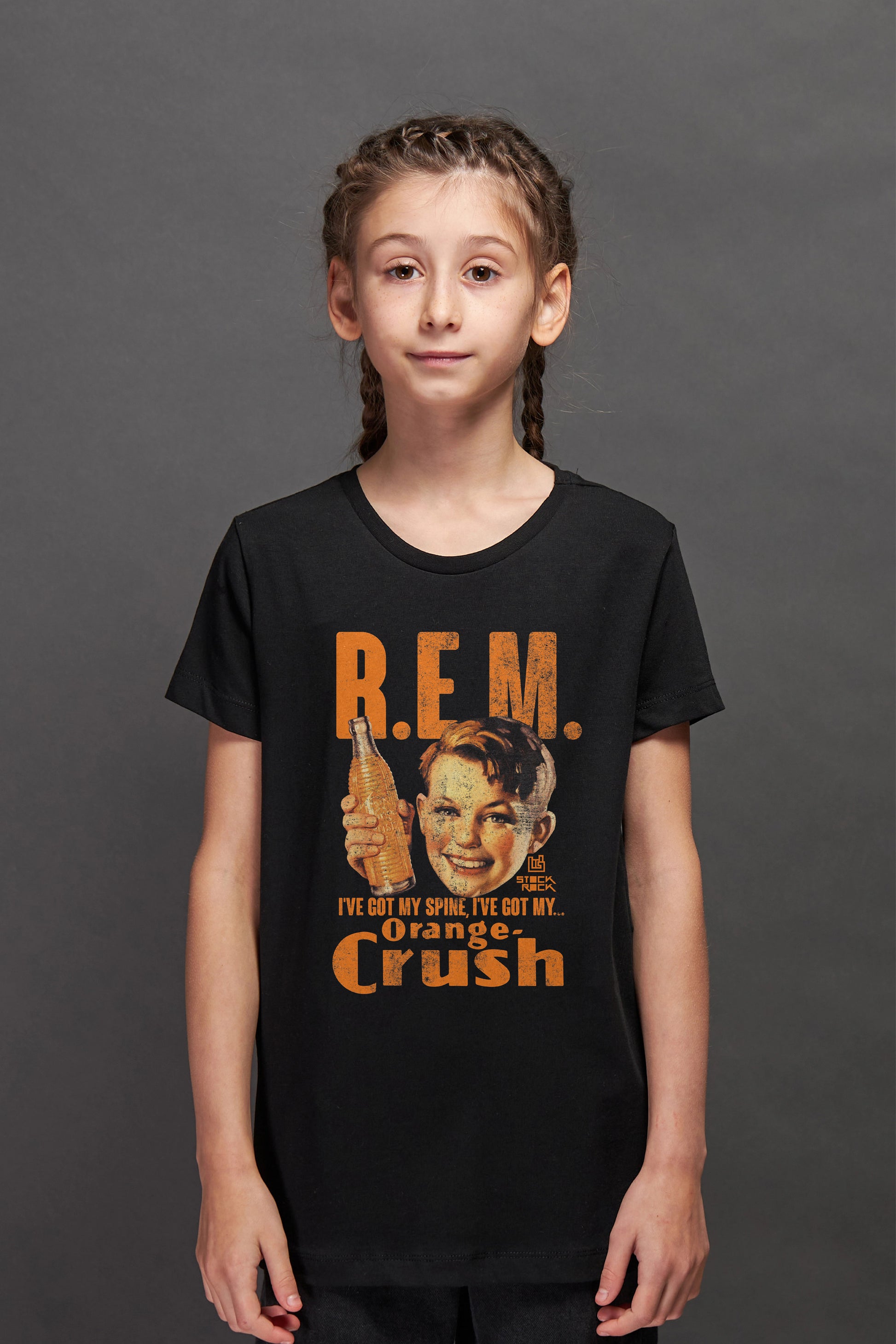 Camiseta Infantil ⁠⁠Orange Crush