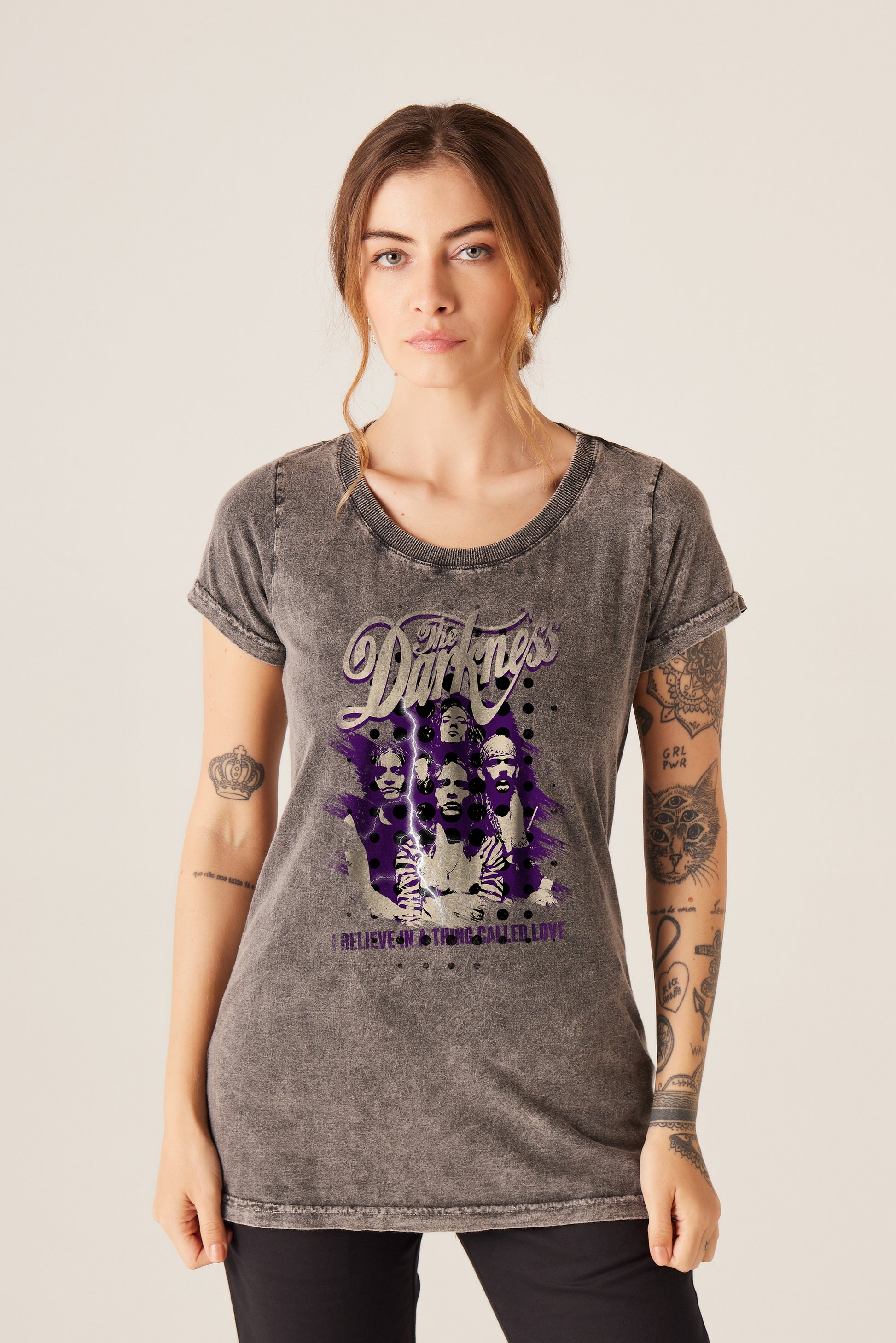 Camiseta Feminina ⁠The Darkness