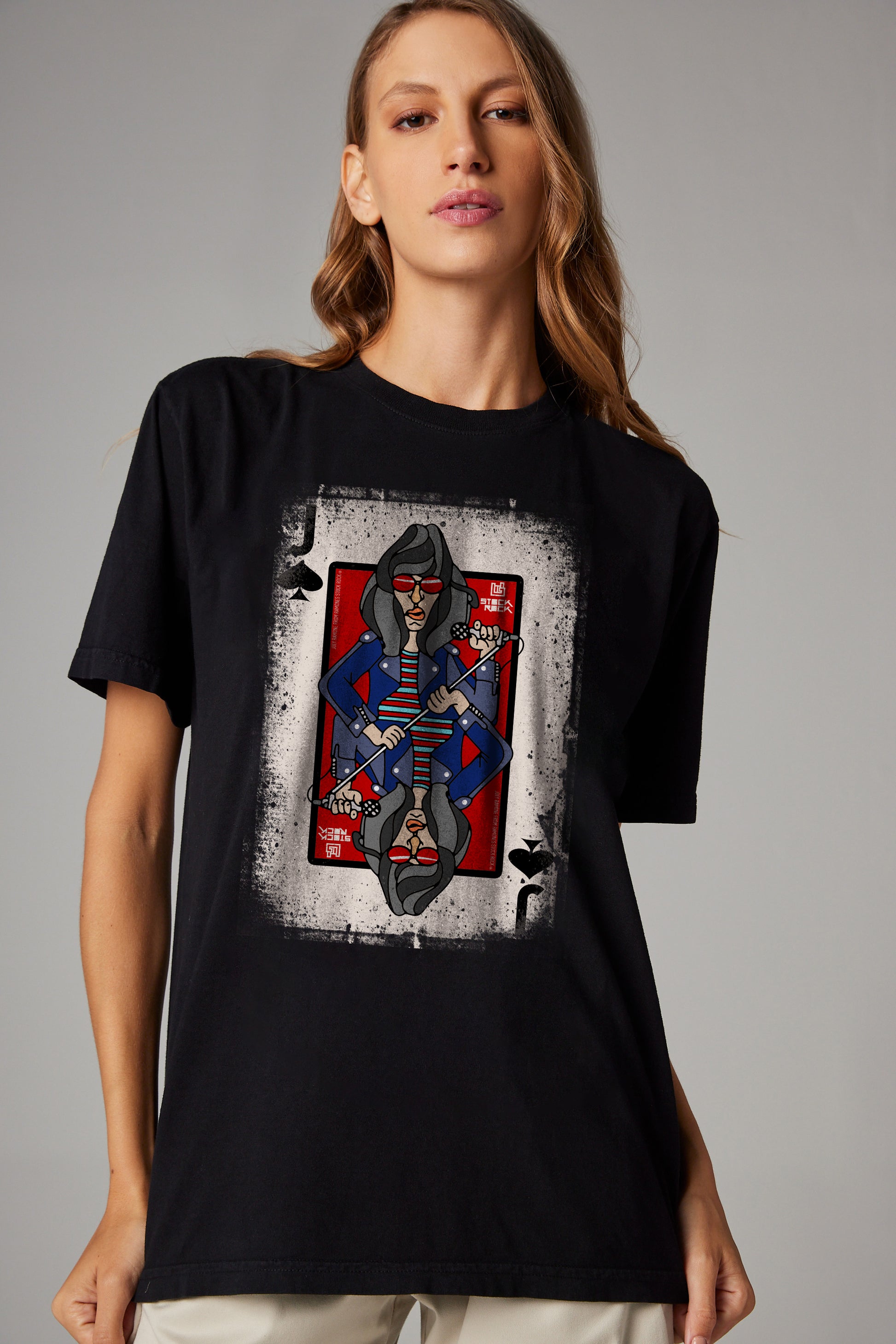 Camiseta Feminina  ⁠Joey Ramone