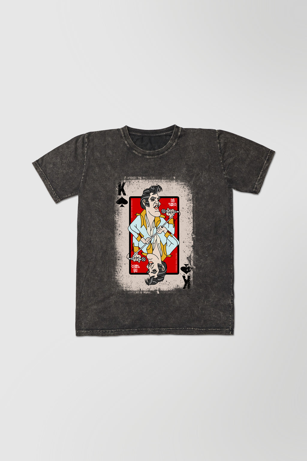 Camiseta Tradicional Masculina Baralho The King