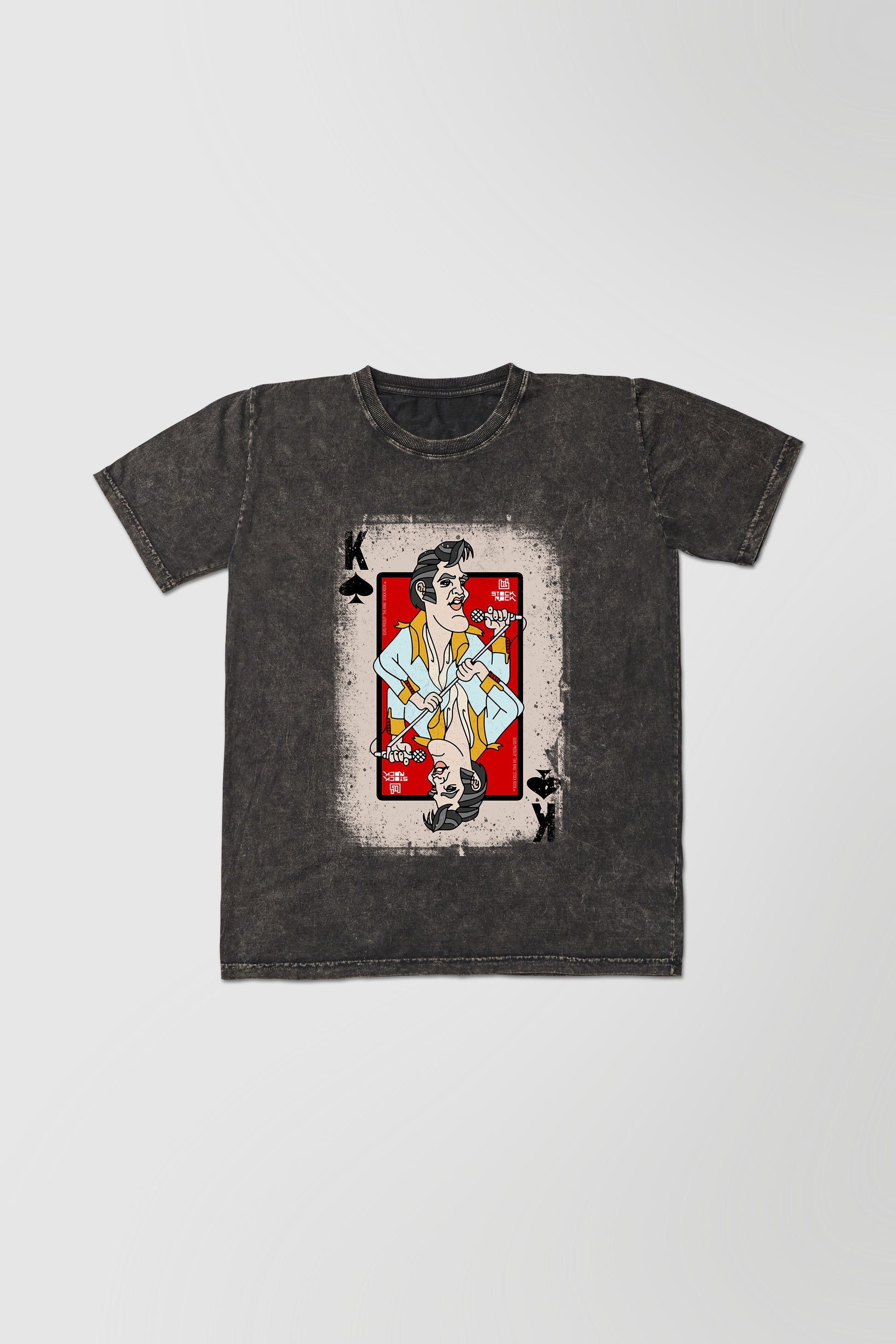 Camiseta Tradicional Masculina Baralho The King