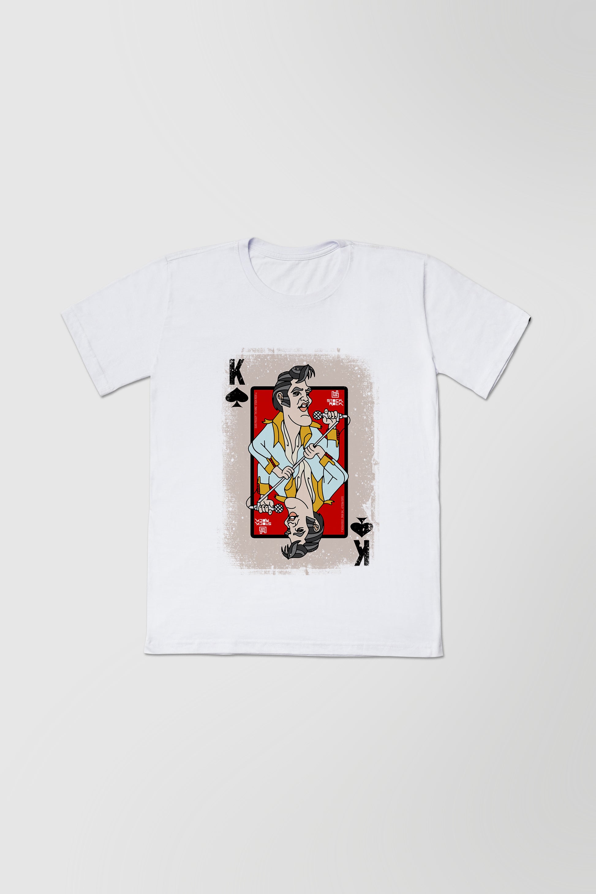 Camiseta Tradicional Masculina Baralho The King